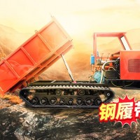 爬山虎履带运输车工程农用山地小型柴油果园自卸搬运车履带运输车